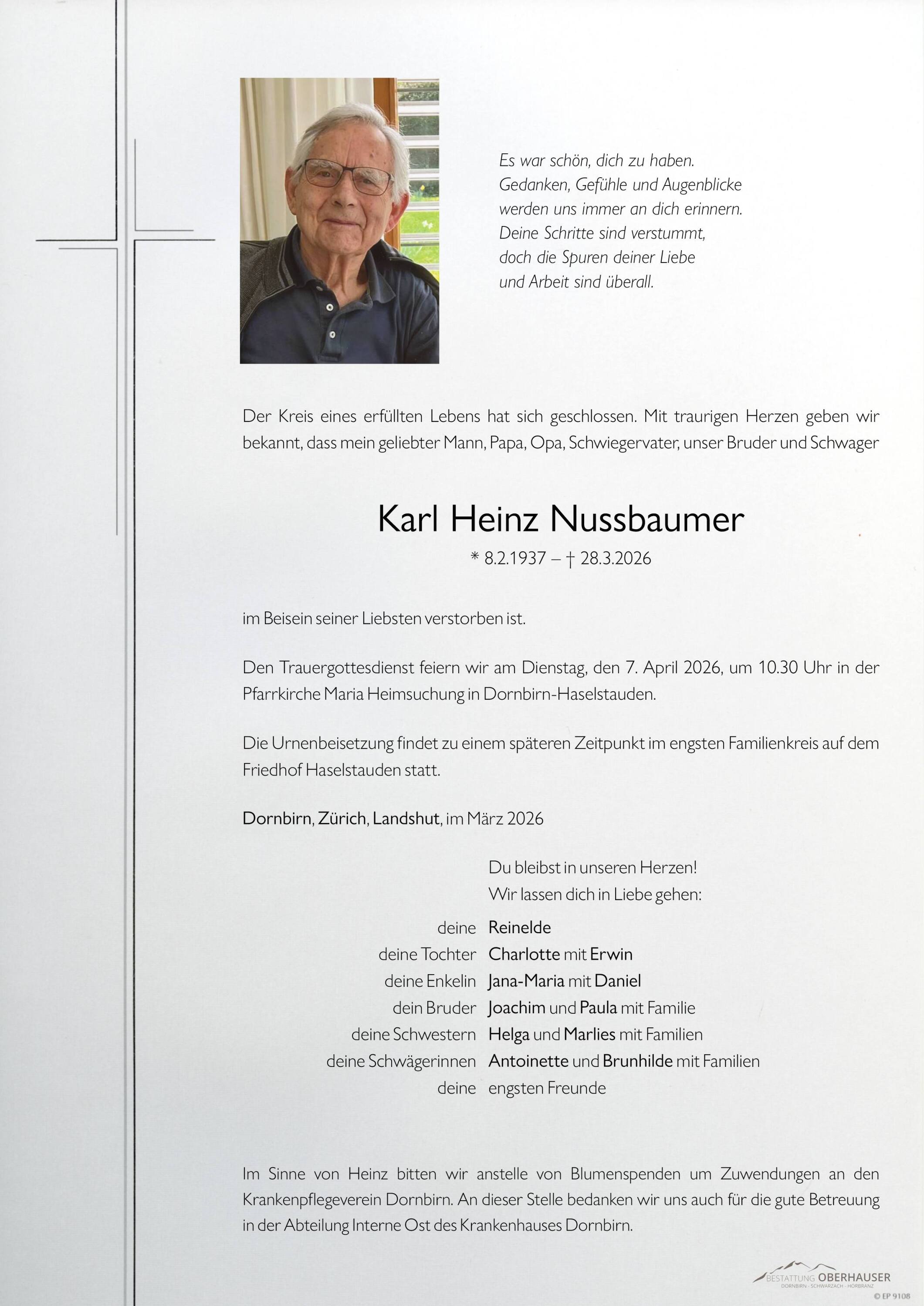 Karl Heinz  Nussbaumer
